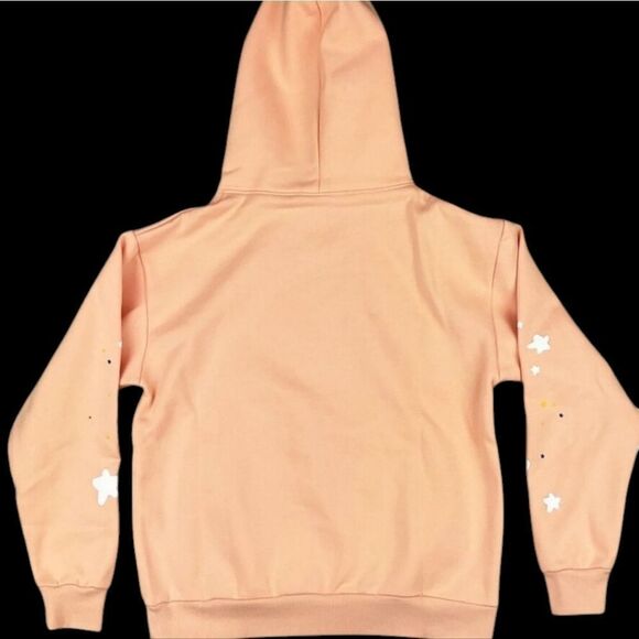 Sp5der SP5 Hoodie Sweatshirt Bellini Peach | Spider Worldwide - Picture 3 of 4
